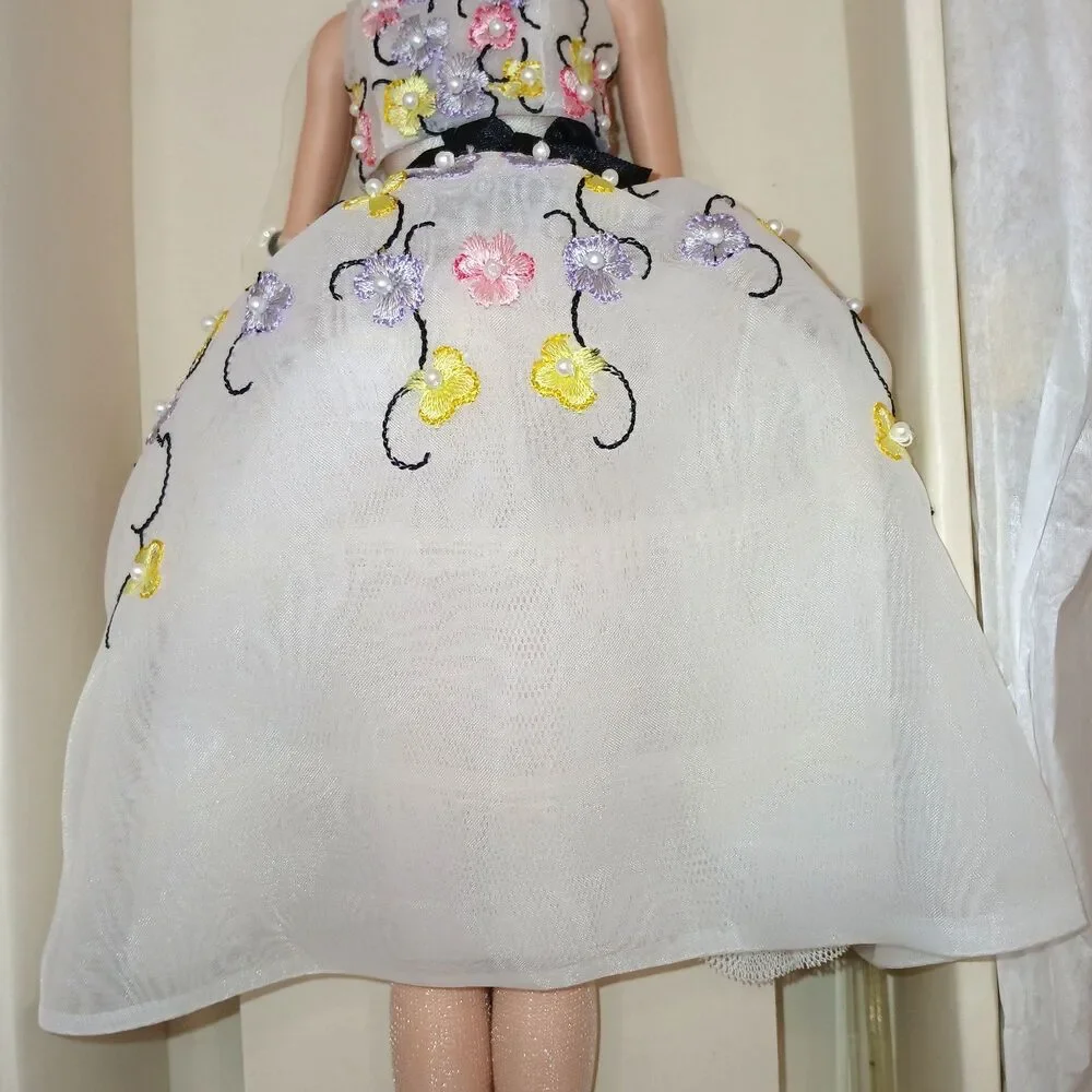 Silkstone Barbie Fashion Model Collection Classic Cocktail Dress Gold Label NRFB